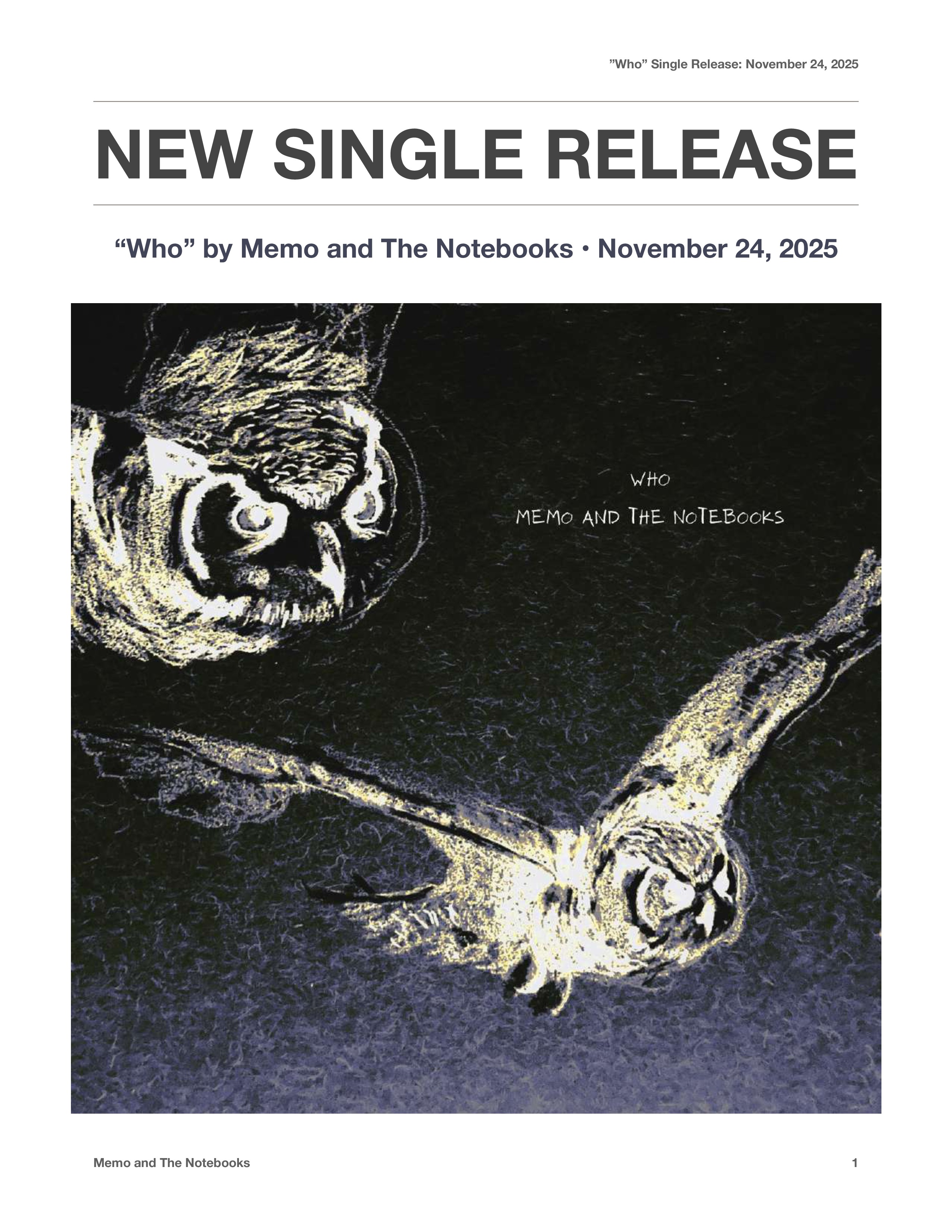 Who Single Release Press Release Thumbnail